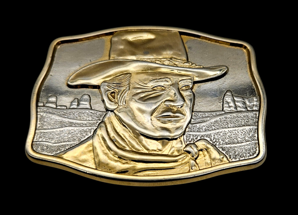 John Wayne, The Man of the Golden West LTD. Numbered Belt Buckle by Endre Szabo